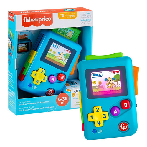 Imagem 1 de 10 de Meu Primeiro Videogame De Aprendizagem Fisher-price - Hbb58