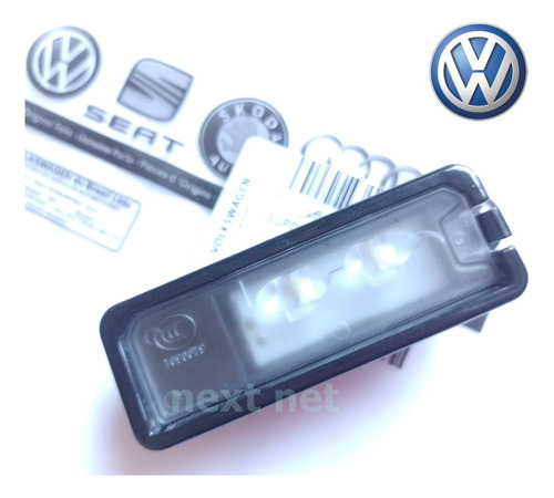 Luz Placa Led Vw Golf Gti Mk7 2013 2014 2015