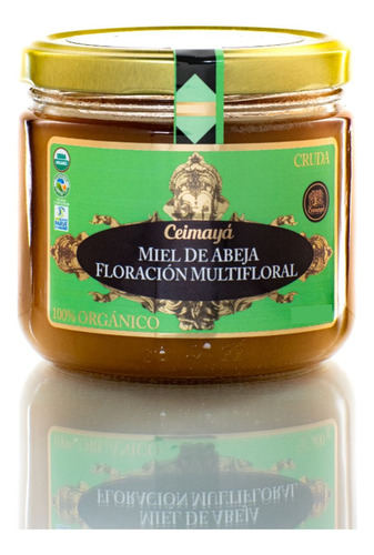 Miel Floracion Multifloral Ceimaya 270g Organica Frasco