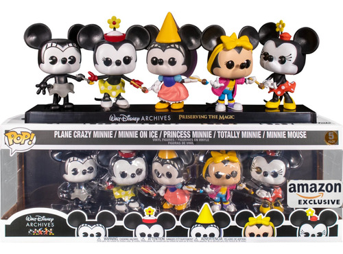 Funko Pop Minnie Mouse - Disney 5 Pack -minnie Mouse Set X 5