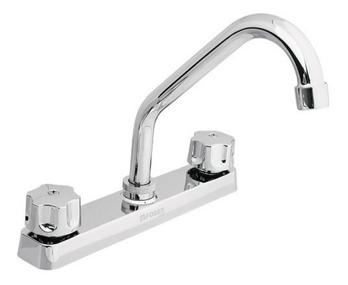 Mezcladora Plastica 8 Fregadero Cuello Corto, Foset 49289