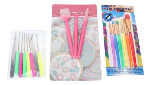 Set De 17 Utensilios Decorativos Para Fondant Para Tartas Y