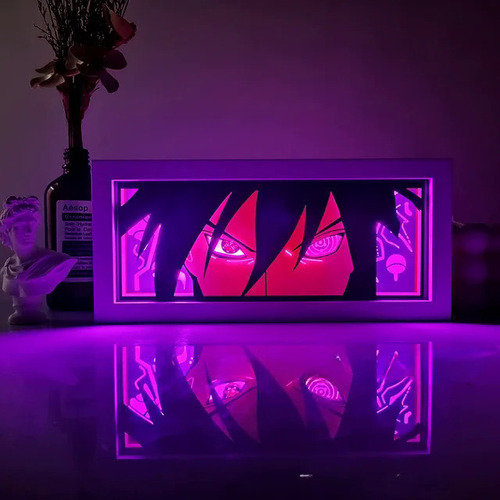 Figuras De Acción Con Luces Nocturnas Led De Anime De Nika L