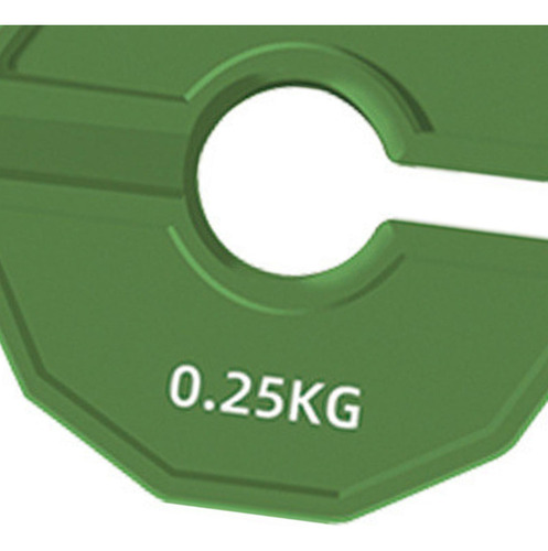 Entrenamiento De Fuerza Micro Plate 0.25 Kg Verde