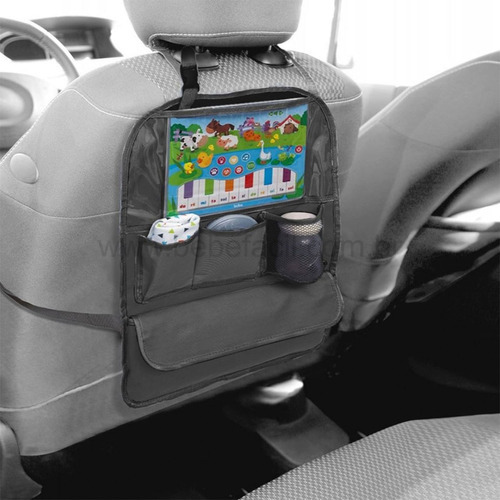 Organizador Encosto Banco Carro Com Case Para Tablet Buba