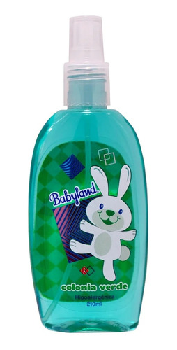 Colonia Babyland 210 Ml Verde