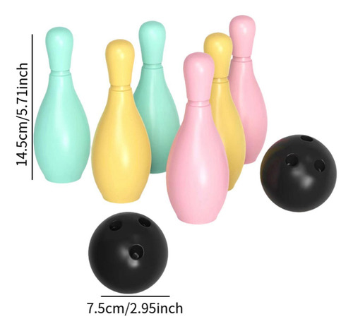 Pins De Bolos Para Niños Pins Y Bolas Interactivas Mini