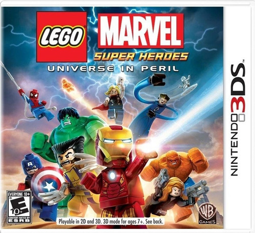 Lego Marvel Super Heroes Universe In Pe - 3ds Nuevo Sellado