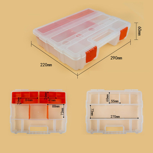 Caja Organizadora De Herramientas, Caja De Grande
