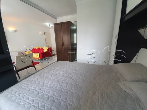 Imagem 9 de 15 de Flat No Itaim Bibi Fora Do Pool - Moradia Ou Investimento - Sf25421