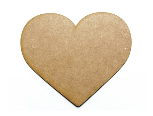 Corazon Madera Mdf 3mm Manualidades 50 Piezas 5cm