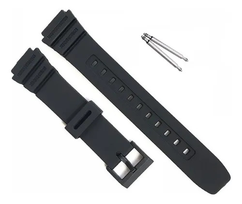 comprar Pulseira 18mm Silicone Compatível Com Relógio Casio W216h