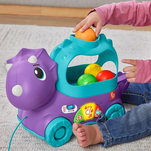 Bolas divertidas con forma de dinosaurio de Fisher-Price