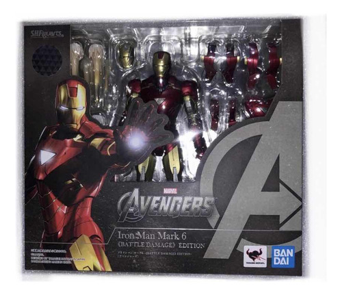 Iron Man Mark Vi Battle Of New York Avengers Bandai Sellado (Reacondicionado)