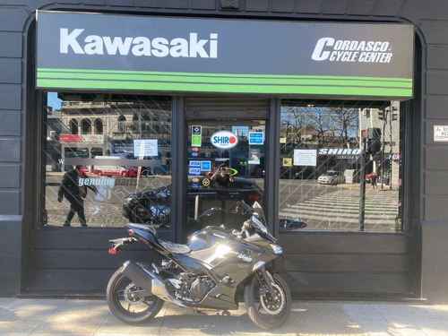 Imagen 6 de 16 de Kawasaki Ninja 400 Okm Abs 2021 Negro Entrega Inm. Cordasco