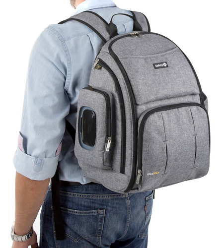 Imagem 10 de 10 de Mochila Multifuncional Back Pack - Grey - Safety 1st