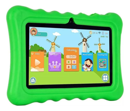 Tablet Para Niños Silicona Reloj Juegos De Regalo