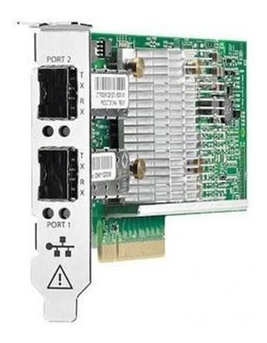 Tarjeta Red Gigabit Hp Pci-e 3.0 X8 2 Slots 530 Sfp+ 10g Lp