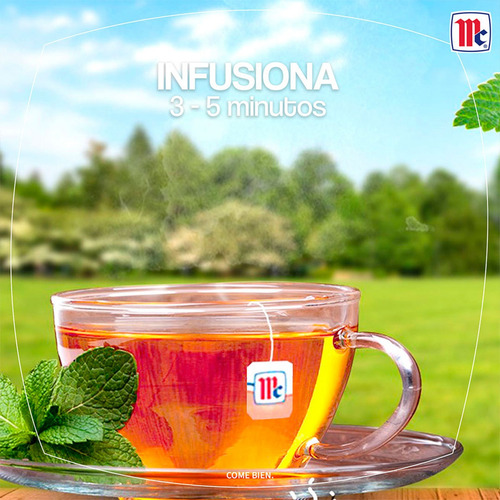Té De Hierbabuena X50 Sobres 1.4g C/u Mccormick