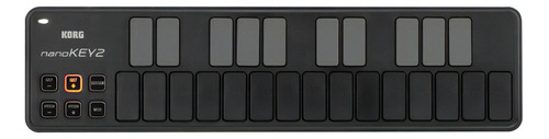 Controlador Midi Korg Nano Key 2, cor preta