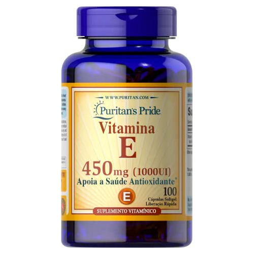 Pride De Puritan Vitamina E 450 Mg, Soporta La Jjkmd