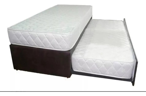 Cama Divan Nido  Plaza Y Media Con Cucheta 1*190.