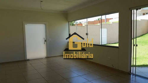 Casa Em Condomínio Fechado Em Bonfim Paulista, Ribeirão Preto - Ca0249