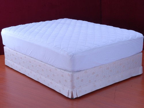 Imagen 3 de 6 de Cubre Colchon Protector Matelaseado Guarda Queen 1.60x2.00