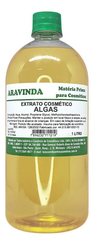 Extrato Glicolico De Algas Para Cosmetico Sabonete 1 Litro