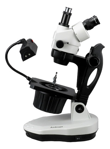 Amscope Gm400tx Microscopio De Zoom Estereoscópico De Gemolo