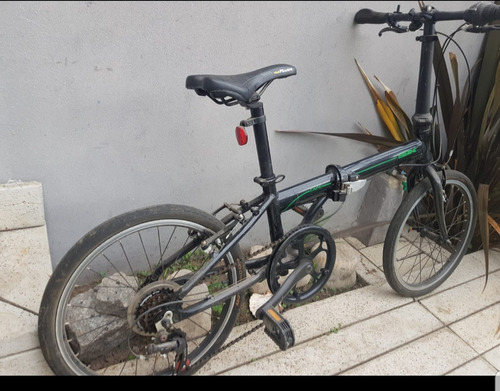 Bicicleta Plegable Sbk Aluminio, Rodado 20 Shimano 6v Urbana