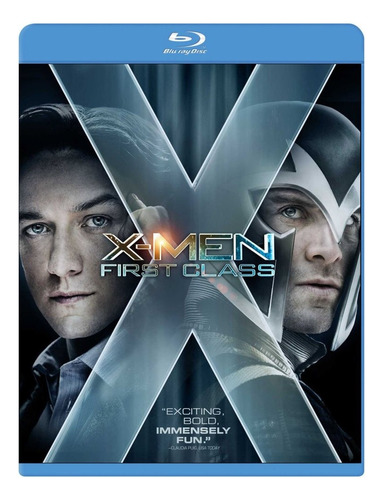 X Men Primera Clase Blu-ray + Dvd Combo Original Sellado New