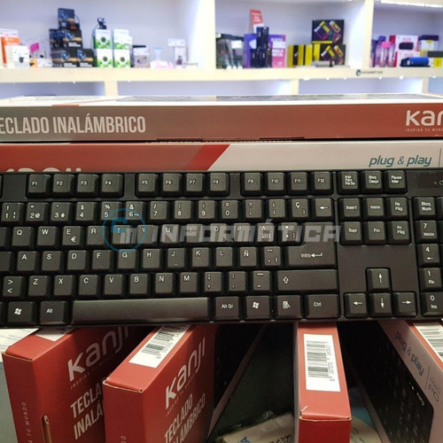 Imagen 4 de 9 de Teclado Inalámbrico Kanji Kj-tecina003