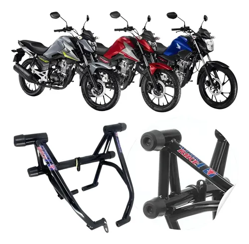 Protetor Stunt Race Fan 160 Titan 160 Start 160 2016 a 2026