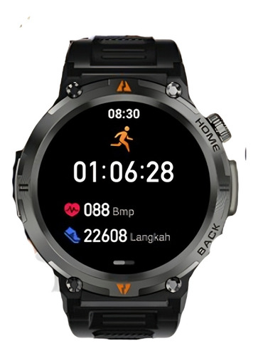 Smartwatch Ke Serie Ke3 Tactical 1.45  50mm Caja Hecha De