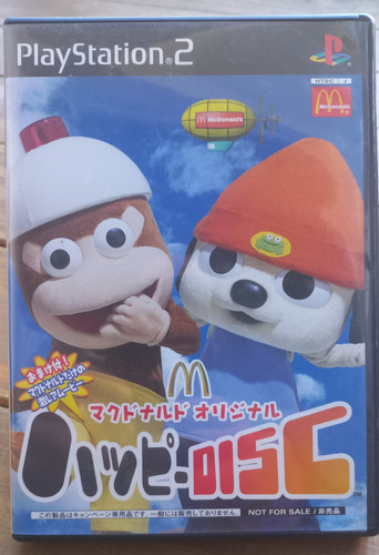 Mcdonald's Original Happy Disc Demo - Ps2 Japonês Completo (Usado)