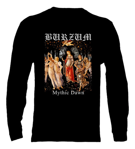 Polera Manga Larga Burzum - Ver 09 - Mythic Dawn