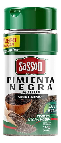 4 Pza Pimienta Negra Molida 160 G