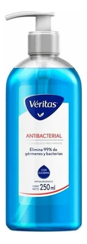 Veritas Jabón Líquido Antibacterial Botella 250ml