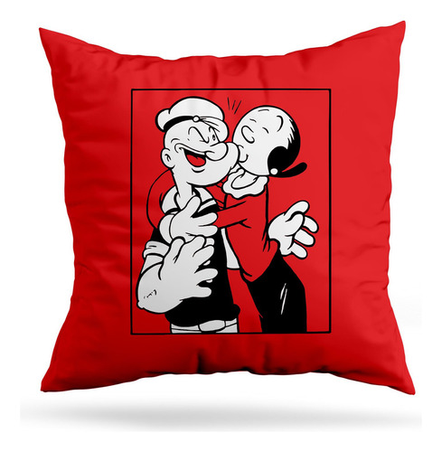 Cojin Deco Popeye & Oliva (d1238 Boleto.store)