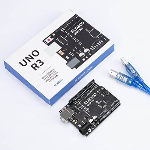 Placa Controladora Elegoo Uno R3 Atmega328p Con Cable Usb, C