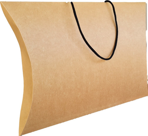 Bolsa De Cartulina Cartera Pillow - Kraft X 100u