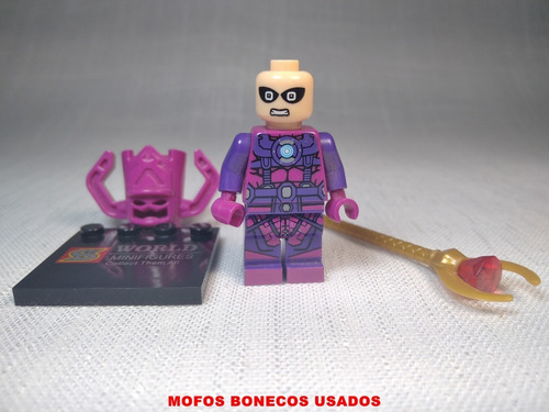 Marvel Minifigures Dr Estranho, Cap América Galáctus Bonecos (Usado)