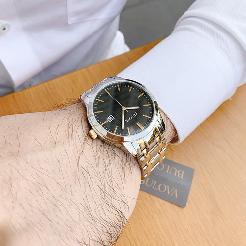 Reloj Bulova 98b237 En Stock Original Con Garantía En Caja