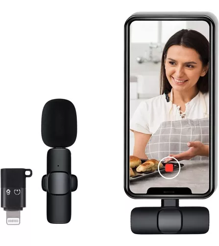 Micrófono inalámbrico para móvil android/iphone