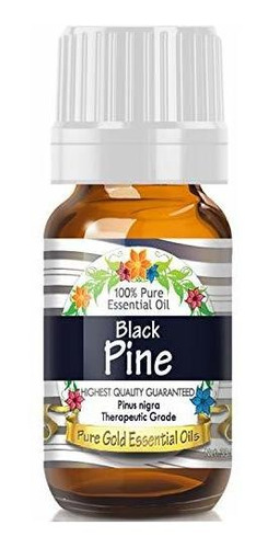 Aromaterapia Aceites - Aceite Esencial De Pino Negro Puro, 1