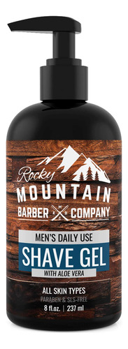 Rocky Mountain Barber Company - Gel De Afeitar Transparente