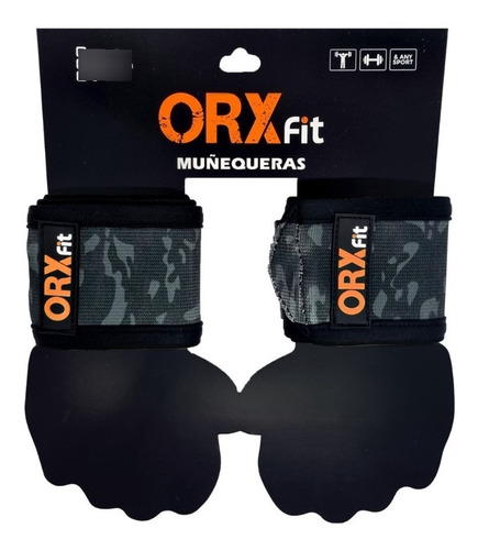 Muñequeras Deportivas Gym Crossfit - Volcano- Orxfit Par