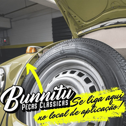 Imagem 6 de 6 de Guarnição Borracha Vedação Capô Vw Fusca - Marca Autotravi