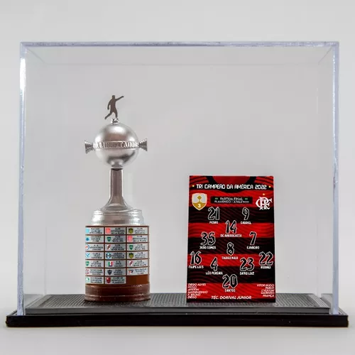 Flamengo: Miniatura Do Troféu Da Libertadores 2022